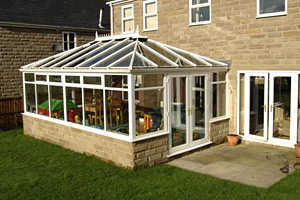 A perfect example of a Georgian do it yourself Conservatory
