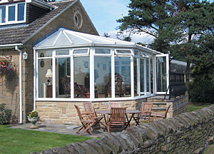 Easy Install Hipped Lean to Self Build Conservatory